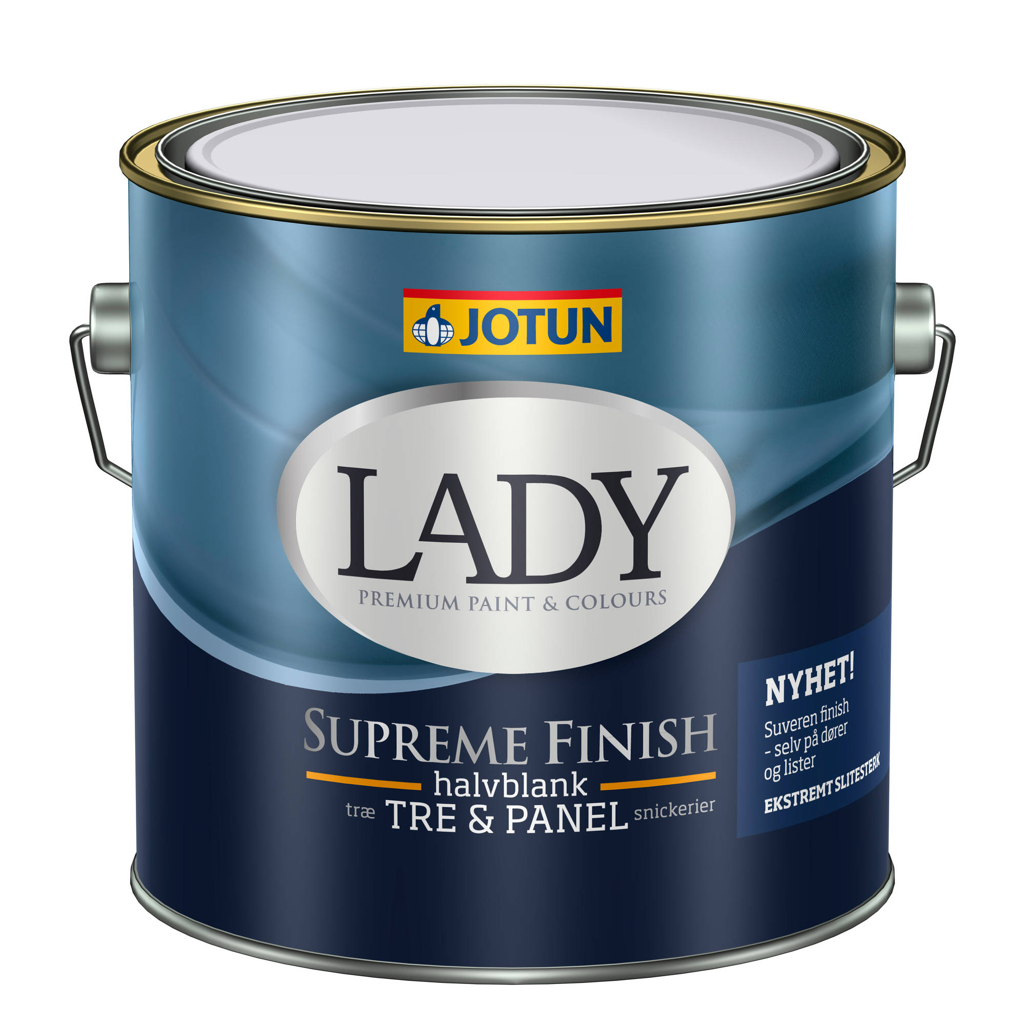 Lady Supreme finish halvblank, tre & panel - Finthus.no